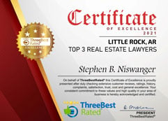Certificate of Excellence- 2021- Stephen b. Niswanger - Littlerock, AP
